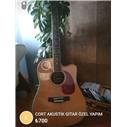 Cort el yapımı akustik gitar 