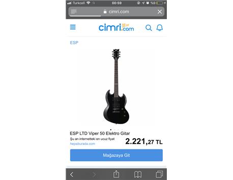 ESP/LTD VIPER-50 Elektro Gitar