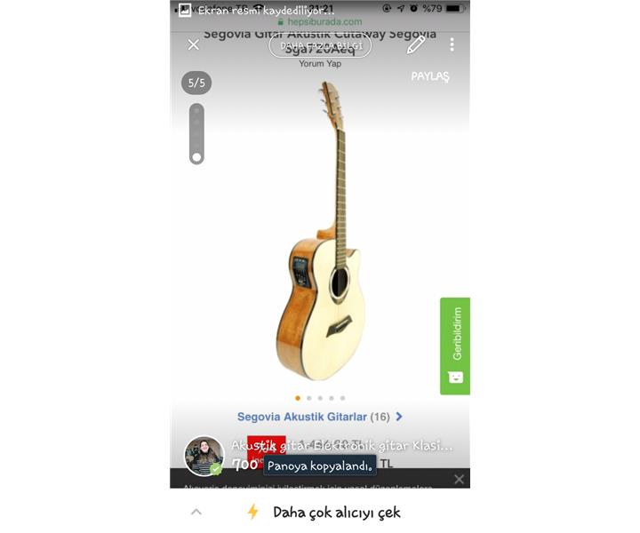 akustik gitar