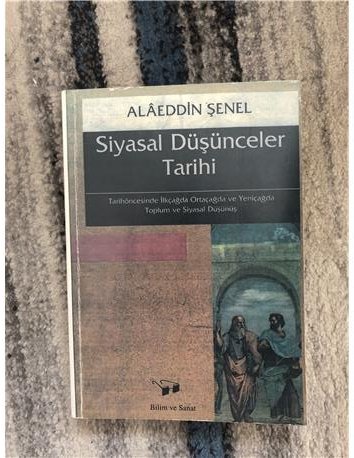 Alaeddin Şenel Siyasal Düşünceler Tarihi 