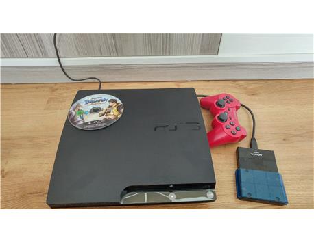 Ps3 2000 serisi(Kırık) + 1 tane dualshock 3 + 1 cd + harici hard disk 1Tb(İçinde 45-50 civarı oyun var)