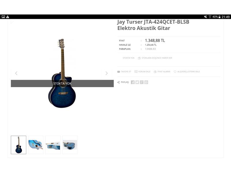 Cort gitarla takas elektro akustik veya akustik