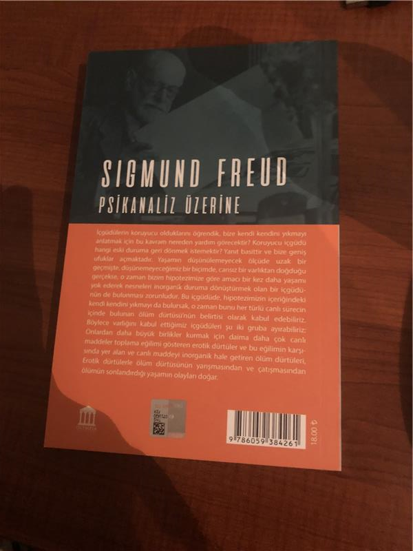 psikanaliz üzereni  sigmund freud