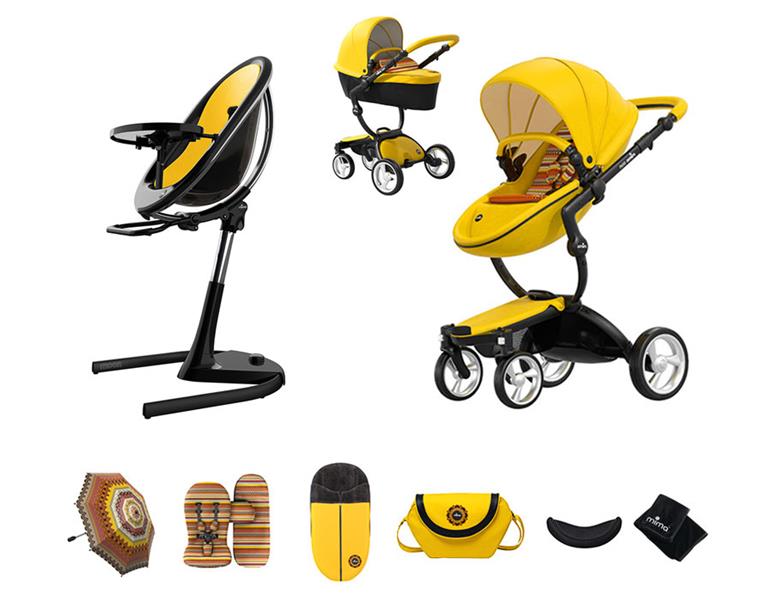 Mima Xari Yellow Limited + Moon 2G Black & Yellow Package