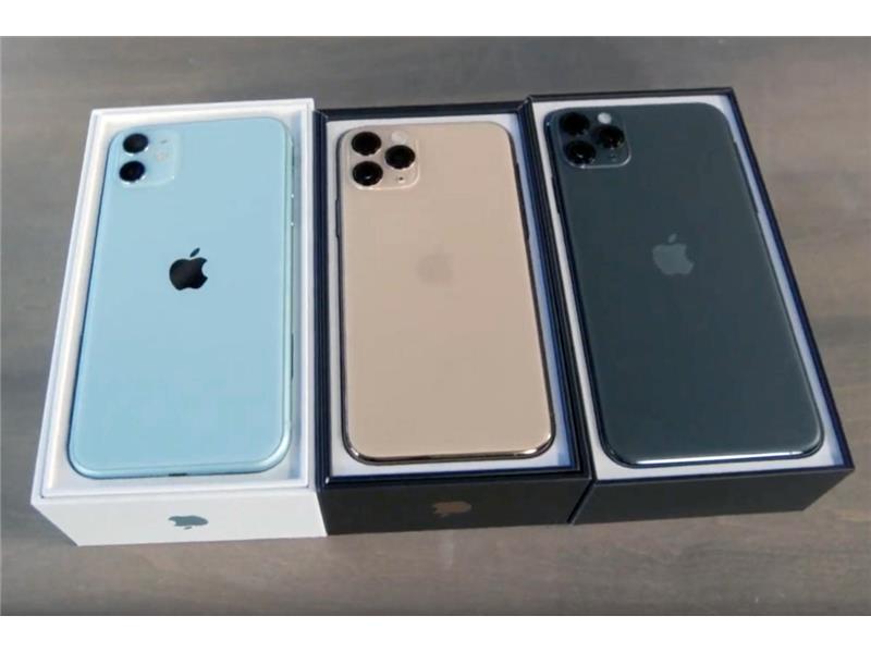 Apple iPhone 11, 11 Pro ve 11 Pro Max toptan fiyata satış için.