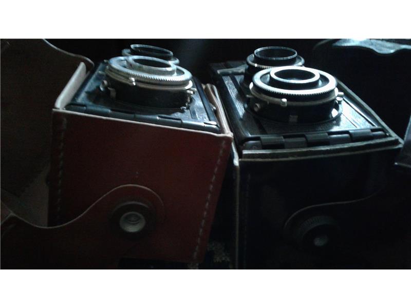Lubitel 2 antika fotoğraf makinası 2 adet