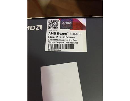 AMD RYZEN5 2600 İŞLEMCİ TAKAS 