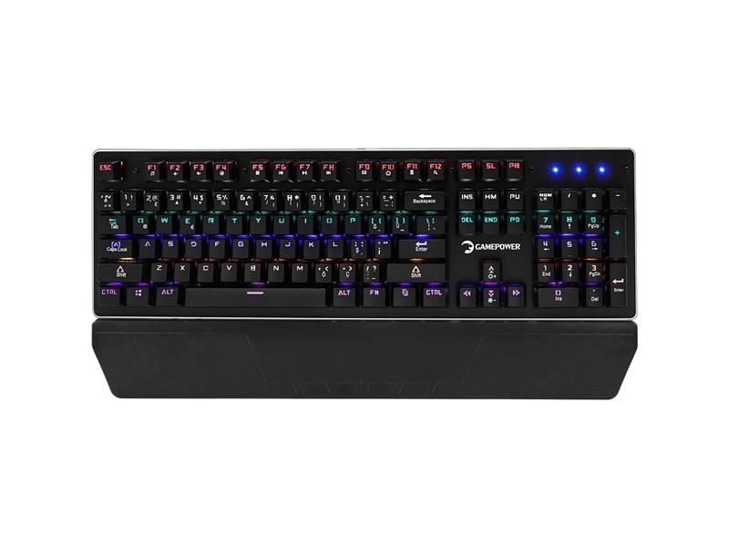 Gamepower Warlock Red Switch Full Kutu