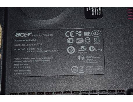 ACER ASPİRE ONE ZG5 ALT KASA