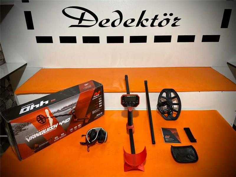 MİNELAB VANQUİSH 440 SIFIRDAN FARKSIZ SIFIR DİYE AL SADECE 2 KERE KULLANILMIŞ PAZARLIKSIZ 