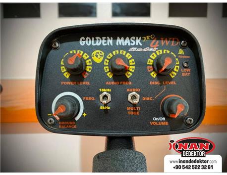 GOLDEN MASK 4WD 26 CM BAŞLIKLI TER TEMİZ 