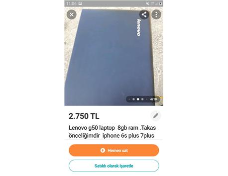 İphone 6splus 7 7plus cihazlarla takaslı diğer teklifler değerlendirilir