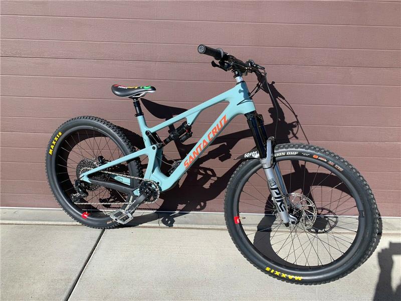 2020 SANTA CRUZ 5010 C CARBON LARGE FRAME ONLY W RockShox SuperDeluxe Shock