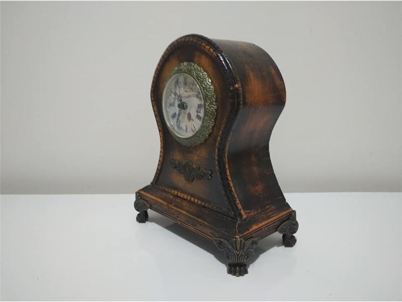 AHŞAP KONSÜL SAATİ 25 CM FİYATI