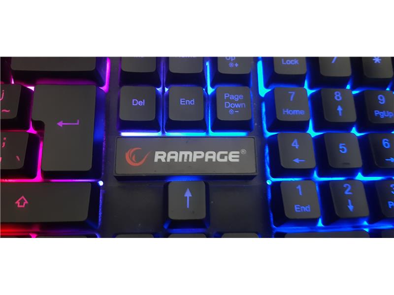 Rampage kb-r66 klavye tertemiz