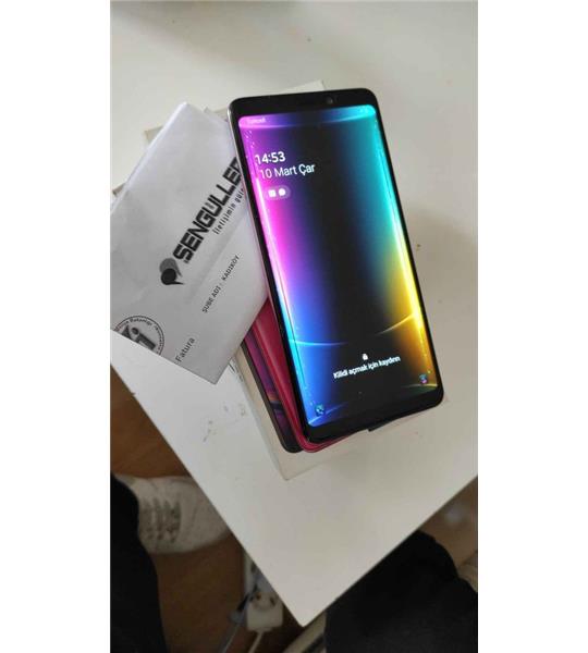 Faturalı Kutulu Samsung Galaxy A9 Cihaz Temiz BooblePink Rengi 