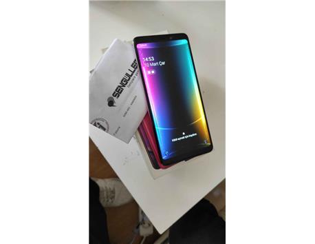 Faturalı Kutulu Samsung Galaxy A9 Cihaz Temiz BooblePink Rengi 