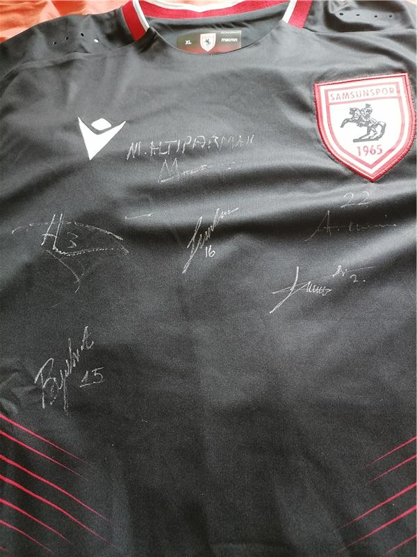 Samsunspor imzalı forma