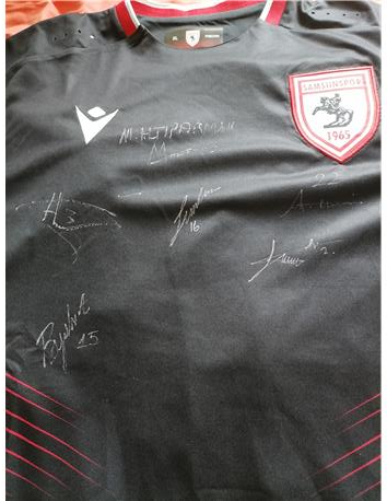 Samsunspor imzalı forma