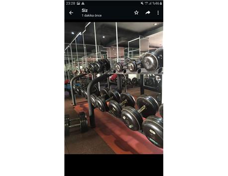 komple satılık fitnes salon ekipmanları