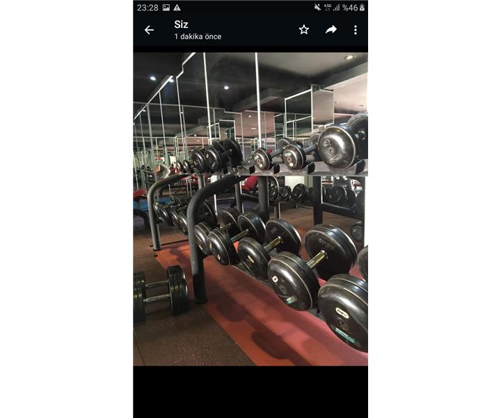 komple satılık fitnes salon ekipmanları