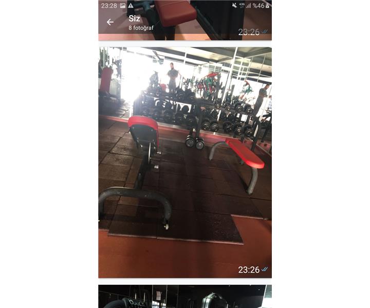 komple satılık fitnes salon ekipmanları