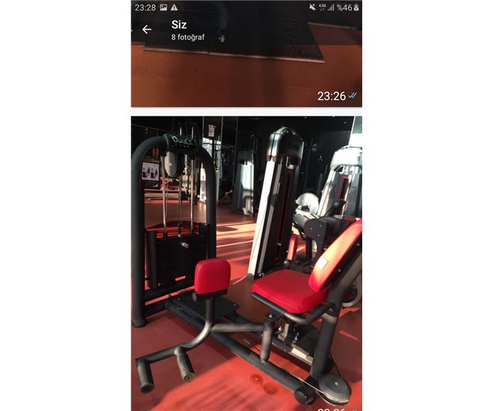 komple satılık fitnes salon ekipmanları