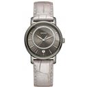 Rado Ladies DiaMaster Diamonds Quartz Silver Leather Strap Watch R14064715