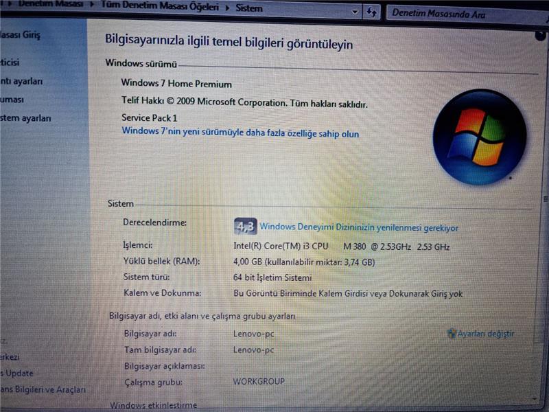 Lenovo Laptop
