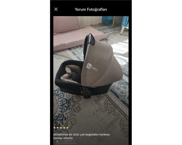 Baby 4 bebek arabasi sıfır kutusunda