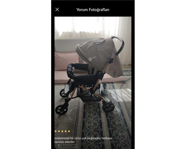 Baby 4 bebek arabasi sıfır kutusunda