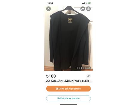 AZ KULLANILMIŞ KIYAFETLER TOPLU