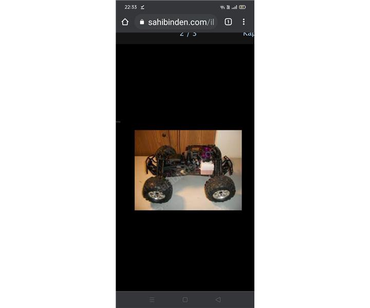 Rc nitro araç