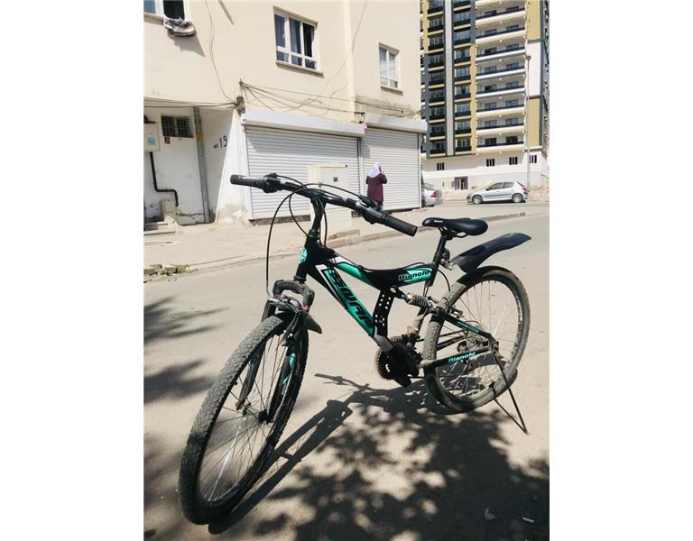 Bianchi 21 vites 2.el siyah bisiklet 