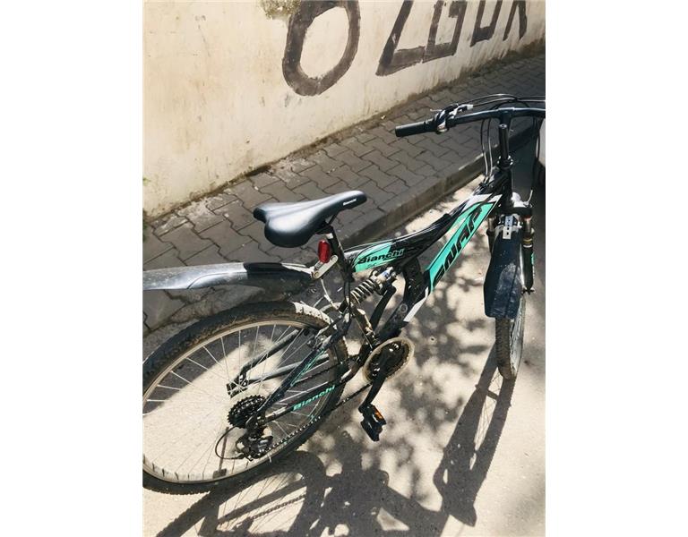 Bianchi 21 vites 2.el siyah bisiklet 