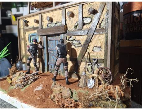 Suriye Kamışlı nokta operasyonu diorama
