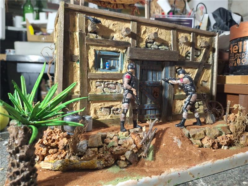 Suriye Kamışlı nokta operasyonu diorama