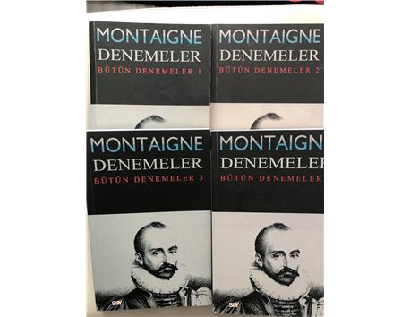 Montaigne Denemeler / Bütün Denemeler - [4 Cilt Takım]