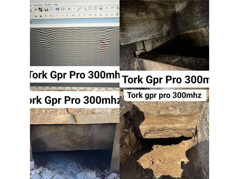 >yeni TORK GPR PRO 300 mHZ KAPALI ANTEN georadar