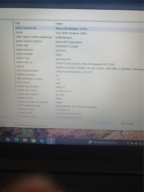 Lenovo IdeaPad 320-15ISK
