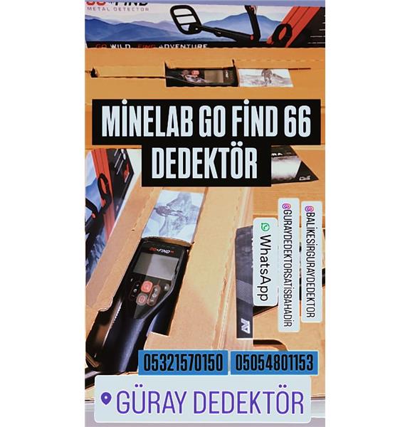 MİNELAB GO FİND 66 DEDEKTÖR