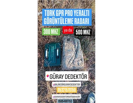 FARMET TORK GPR PRO *300mhz YADA 500mhz YERALTI GÖRÜNTÜLEME RADARI