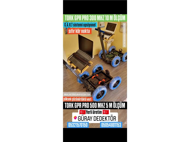 FARMET TORK GPR PRO *300mhz YADA 500mhz YERALTI GÖRÜNTÜLEME RADARI