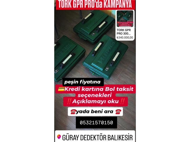 FARMET TORK GPR PRO *300mhz YERALTI GÖRÜNTÜLEME RADARI nakitte indirimli yada peşin fiyatına taksitle