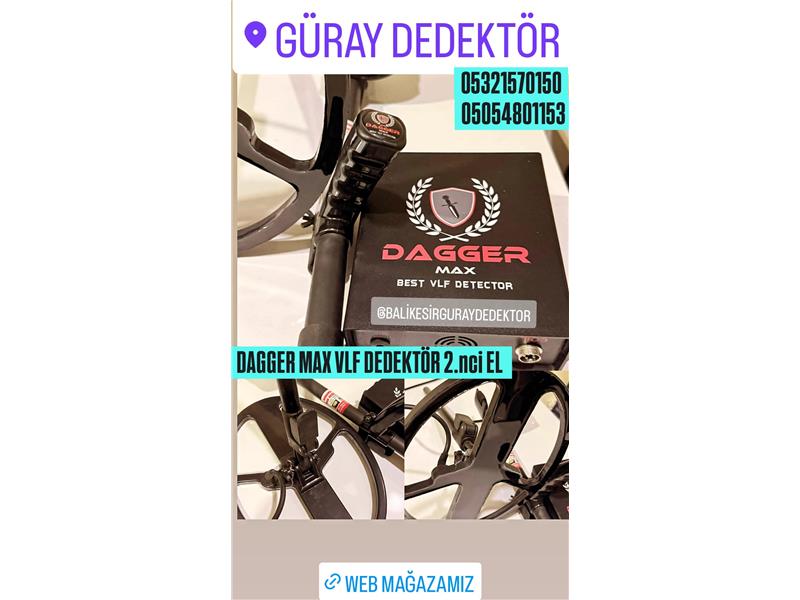 DAGGER MAX DEFİNE DEDEKTÖRÜ 2.nci EL temiz