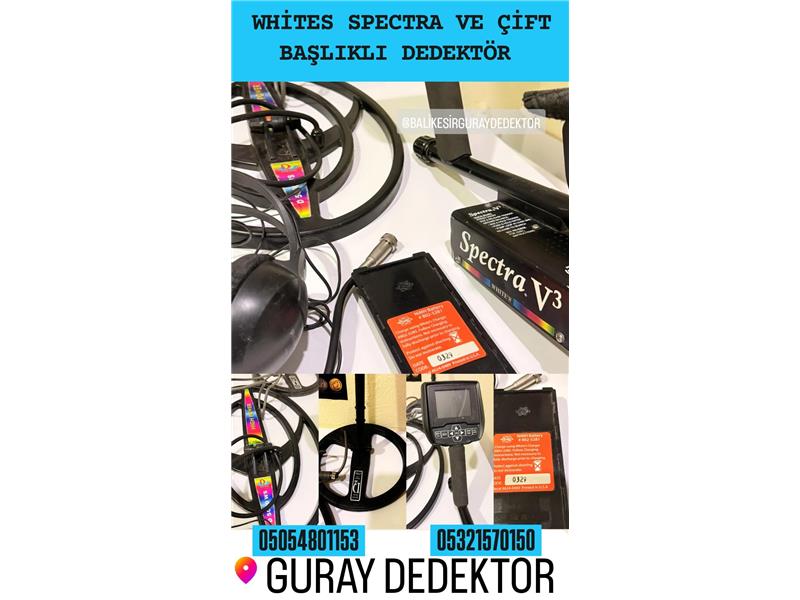 WHİTES SPECTRA V3 ÇİFT BAŞLIKLI DEDEKTÖR