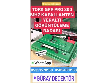 İKİNCİ EL TORK GPR PRO 300mhz YERALTI GÖRÜNTÜLEME CİHAZI toprağa değmemiş  sıfırdan farksız