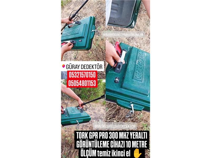 2 İKİNCİ EL TORK GPR PRO 300mhz YERALTI GÖRÜNTÜLEME CİHAZI  sıfırdan farksız