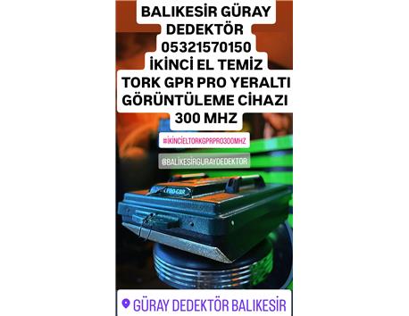 İKİNCİ EL TORK GPR PRO 300 mhz YERALTI GÖRÜNTÜLEME CİHAZI 12.05.2025 faturalı sıfırdan farksız