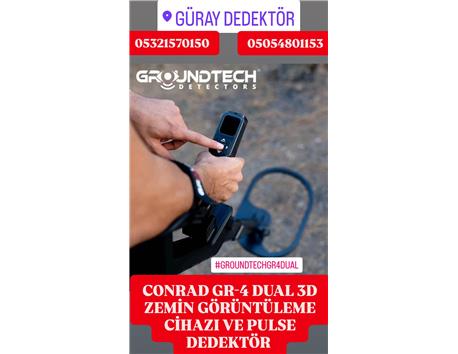 CONRAD GR-4 DUAL 3D ZEMİN GÖRÜNTÜLEME ve PULSE DEDEKTÖR